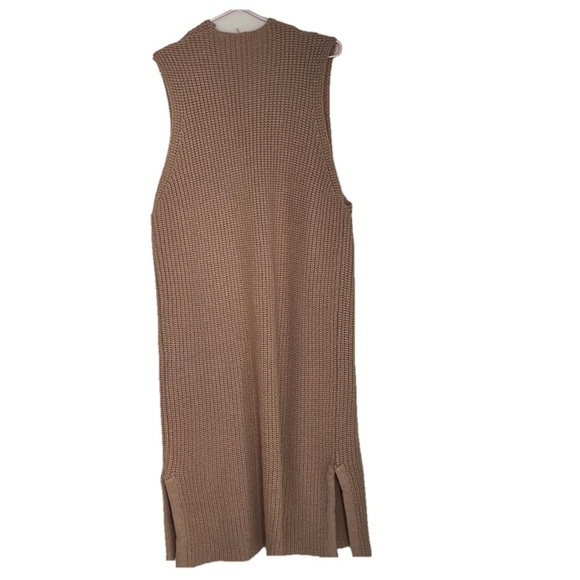 Lumiere Knit Sleeveless Cardigan Wool Blend Vest - Picture 5 of 7